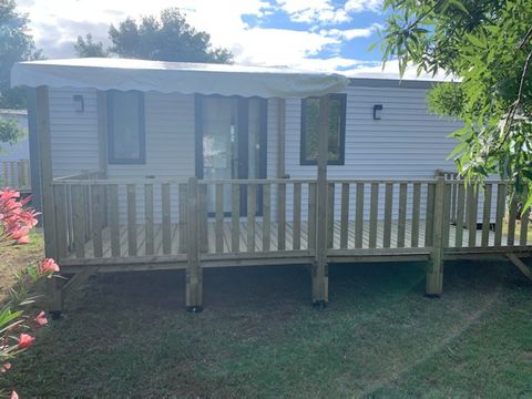 MOBILHOME 6 personnes - BAY PREMIUM 32m² vue jardin