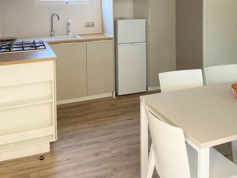 MOBILHOME 6 personnes - BAY PREMIUM 32m² vue jardin
