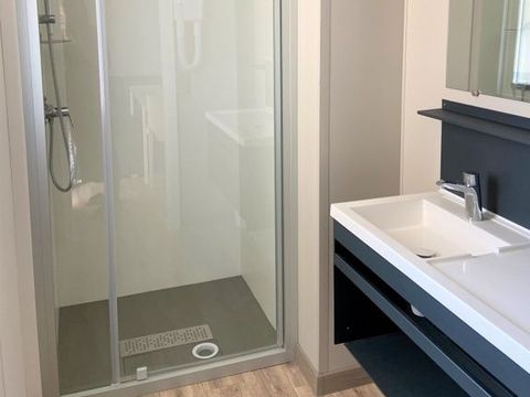 MOBILHOME 6 personnes - BAY PREMIUM 32m² vue jardin