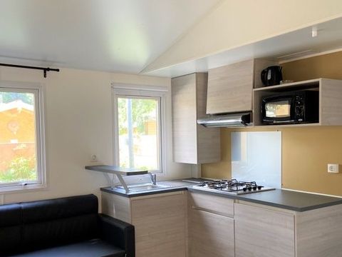 MOBILHOME 6 personnes - ESPACE PREMIUM 32m2 vue jardin clim TV