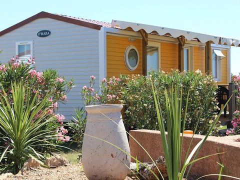 MOBILHOME 6 personnes - ESPACE PREMIUM 32m2 vue jardin clim TV