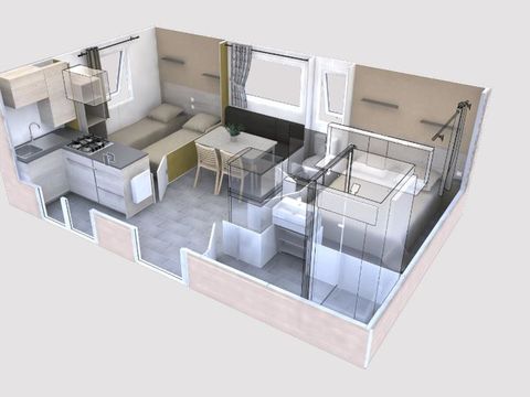 MOBILHOME 4 personnes - FAMILY LUXE 24m2