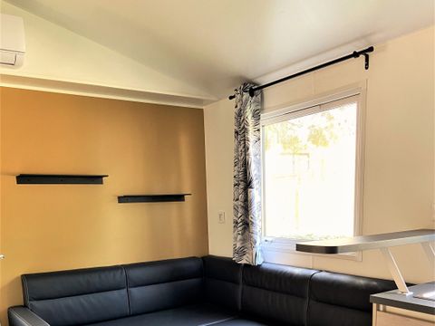 MOBILHOME 6 personnes - ESPACE PREMIUM 35m2 clim TV