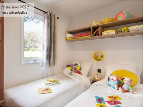 MOBILHOME 6 personnes - Loft Premium 31m² vue bassin + CLIM TV