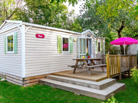 MOBILHOME 6 personnes - MH2 Confort* 30 m² + clim, avec sanitaires