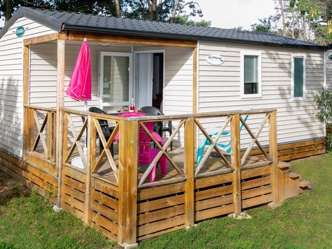 MOBILHOME 6 personnes - MH2 Confort 27 m² + clim, avec sanitaires