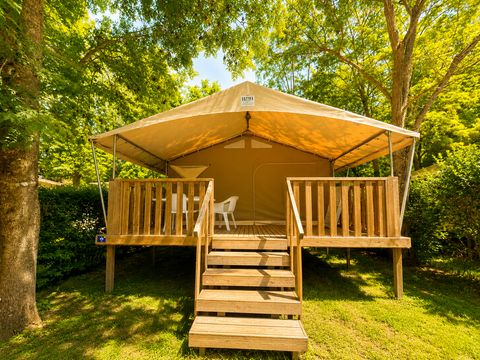 TENTE TOILE ET BOIS 4 personnes - Lodge Canada