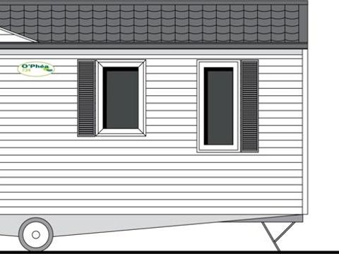 MOBILHOME 6 personnes - MH 28m² 2 CH.