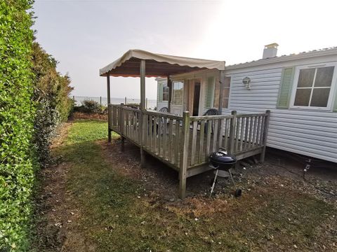MOBILHOME 4 personnes - MH2 N°61 avec 2 terrasses couvertes