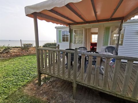 MOBILHOME 4 personnes - MH2 N°61 avec 2 terrasses couvertes