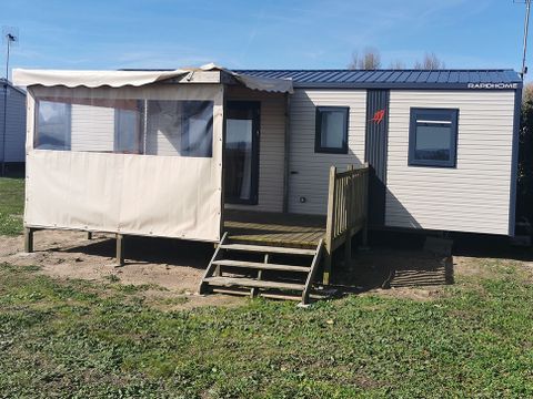 MOBILHOME 4 personnes - MH2 N°61 avec 2 terrasses couvertes