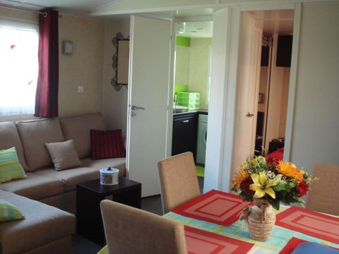 MOBILHOME 6 personnes - N°04 - 3 chambres - Grande Terrasse