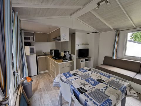 MOBILHOME 6 personnes - MH3 N°30 avec terrasse couverte