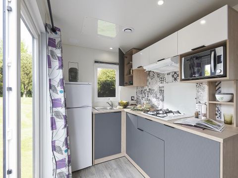 MOBILHOME 4 personnes - Parc N°7 - Terrasse Couverte - 2 chambres