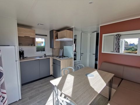 MOBILHOME 6 personnes - Tranquillou - 3 chambres + Terrasse couverte - 34 m²
