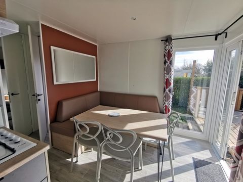 MOBILHOME 6 personnes - Tranquillou - 3 chambres + Terrasse couverte - 34 m²