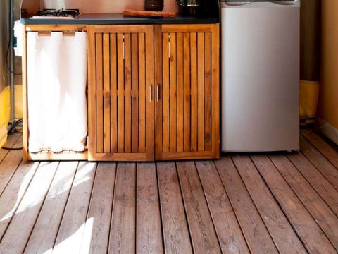 TENTE TOILE ET BOIS 4 personnes - Cabanes toilées
