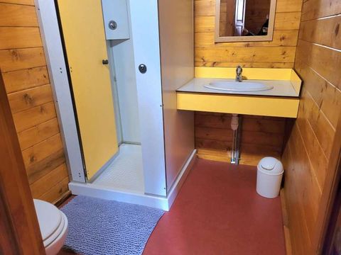 TENTE TOILE ET BOIS 5 personnes - Cabane bois