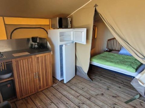 TENTE TOILE ET BOIS 4 personnes - Cabanes toilées