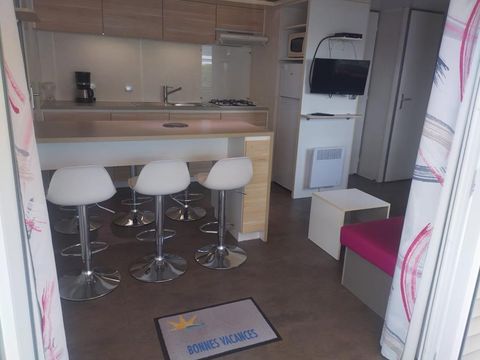 MOBILHOME 6 personnes - 3 chambres ESPACE
