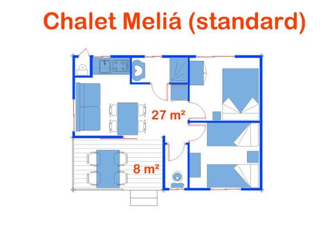 CHALET 6 personnes - Standard