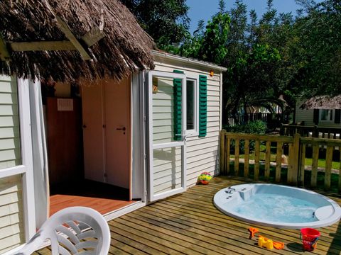 MOBILHOME 6 personnes - Cottage Wellness