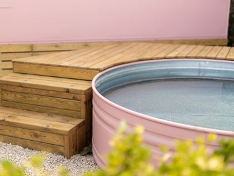 Bungalow 4 personnes - MOBIL-HOME AVEC PISCINE 05