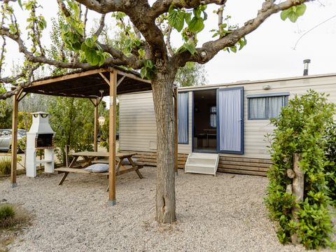 Mobilhome 4 personnes - NAVY 08 - ANIMAUX DE COMPAGNIE ACCEPTÉS
