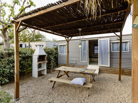 Mobilhome 4 personnes - NAVY 07 – ANIMAUX DE COMPAGNIE BIENVENUS