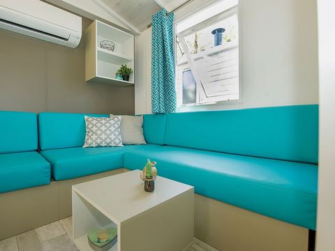 Mobilhome 6 personnes - Comfort XL | 3 Ch. | 6 Pers. | Terrasse surélevée | Clim.