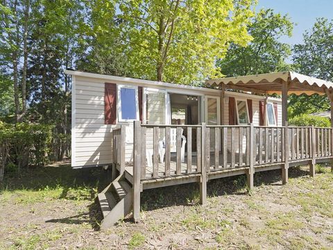MOBILHOME 6 personnes - Classic | 2 Ch. | 4/6 Pers. | Terrasse surélevée | Clim.