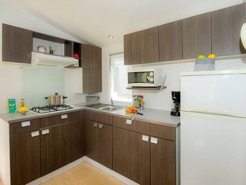 Mobilhome 6 personnes - Classic | 3 Ch. | 6 Pers. | Terrasse simple | Clim.