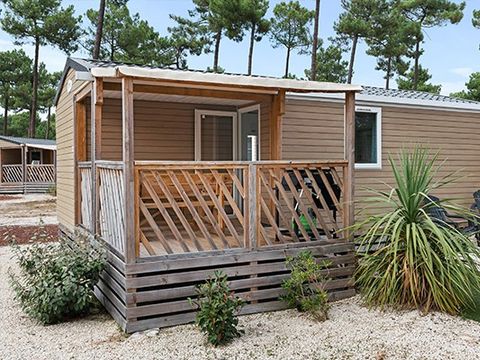 Mobilhome 6 personnes - Comfort | 3 Ch. | 6 Pers. | Terrasse simple | Clim.