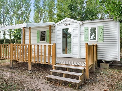 Mobilhome 6 personnes - Classic XL | 2 Ch. | 4/6 Pers. | Terrasse surélevée | Clim.