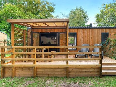 MOBILHOME 4 personnes - Mobil-home | Premium | 2 Ch. | 4 Pers. | Terrasse surélevée | Clim.