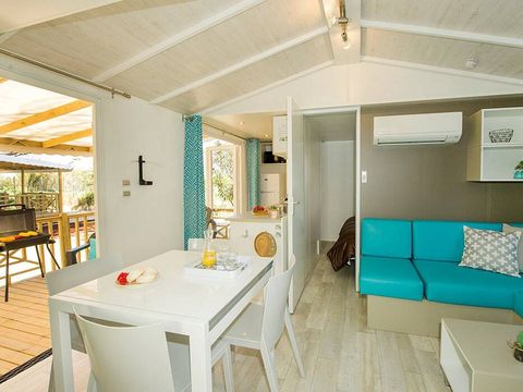 MOBILHOME 6 personnes - Comfort | 3 Ch. | 6 Pers. | Terrasse simple | Clim.