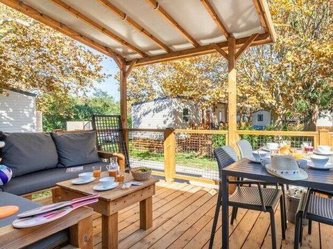 MOBILHOME 6 personnes - Mobil-home | Premium | 3 Ch. | 6 Pers. | Terrasse Lounge | Clim.