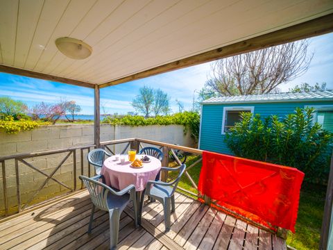 MOBILHOME 4 personnes - 4 PERS VUE ETANG