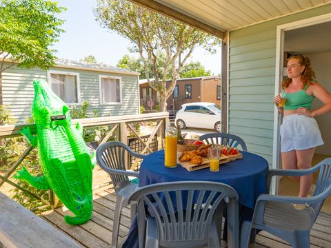 MOBILHOME 4 personnes - 4 PERS VUE ETANG