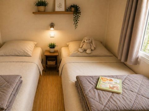 MOBILHOME 4 personnes - 4 PERS VUE ETANG