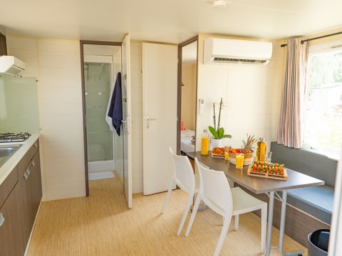 MOBILHOME 4 personnes - 4 PERS VUE ETANG