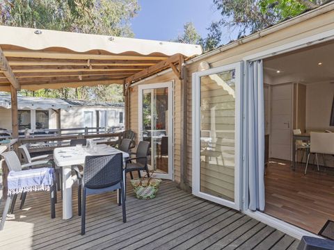 MOBILHOME 6 personnes - Mobil-home | Comfort | 2 Ch. | 4/6 Pers. | Terrasse Couverte | Clim.