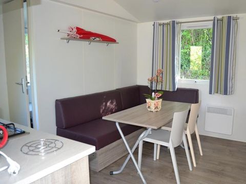 Mobilhome 4 personnes - 28m² - 2 chambres - sans TV
