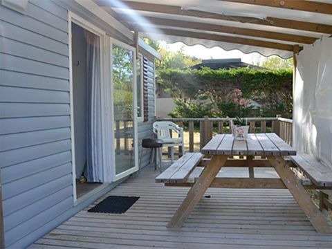 Mobilhome 4 personnes - 28m² - 2 chambres - sans TV