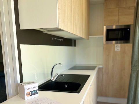 MOBILHOME 5 personnes - BEACHLUXE  Trois Pièces