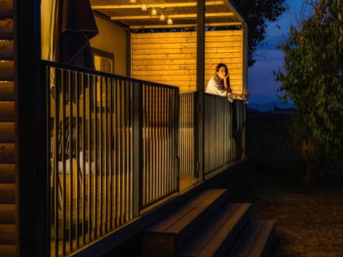 MOBILHOME 5 personnes - BEACHLUXE avec deux chambres et bain à remous