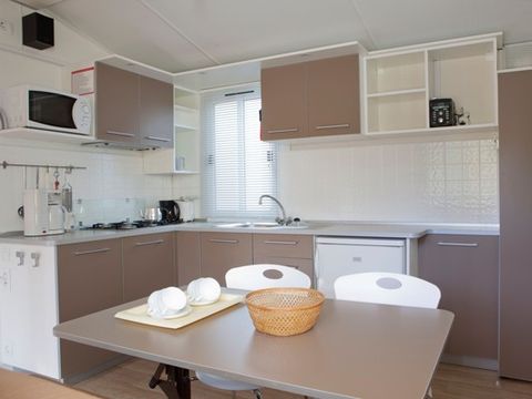 MOBILHOME 6 personnes - Classic | 2 Ch. | 4/6 Pers. | Terrasse Couverte | Clim.