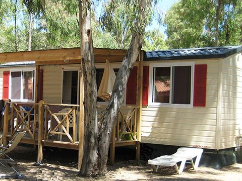 MOBILHOME 6 personnes - Classic | 2 Ch. | 4/6 Pers. | Terrasse surélevée | Clim.