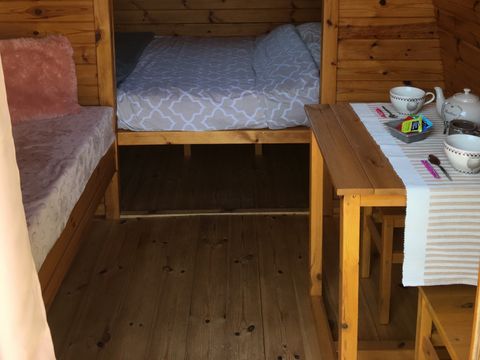 CHALET 2 personnes - CABANE EN BOIS sans sanitaires