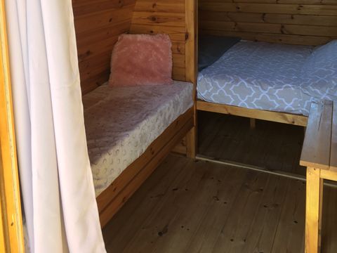 CHALET 2 personnes - CABANE EN BOIS sans sanitaires